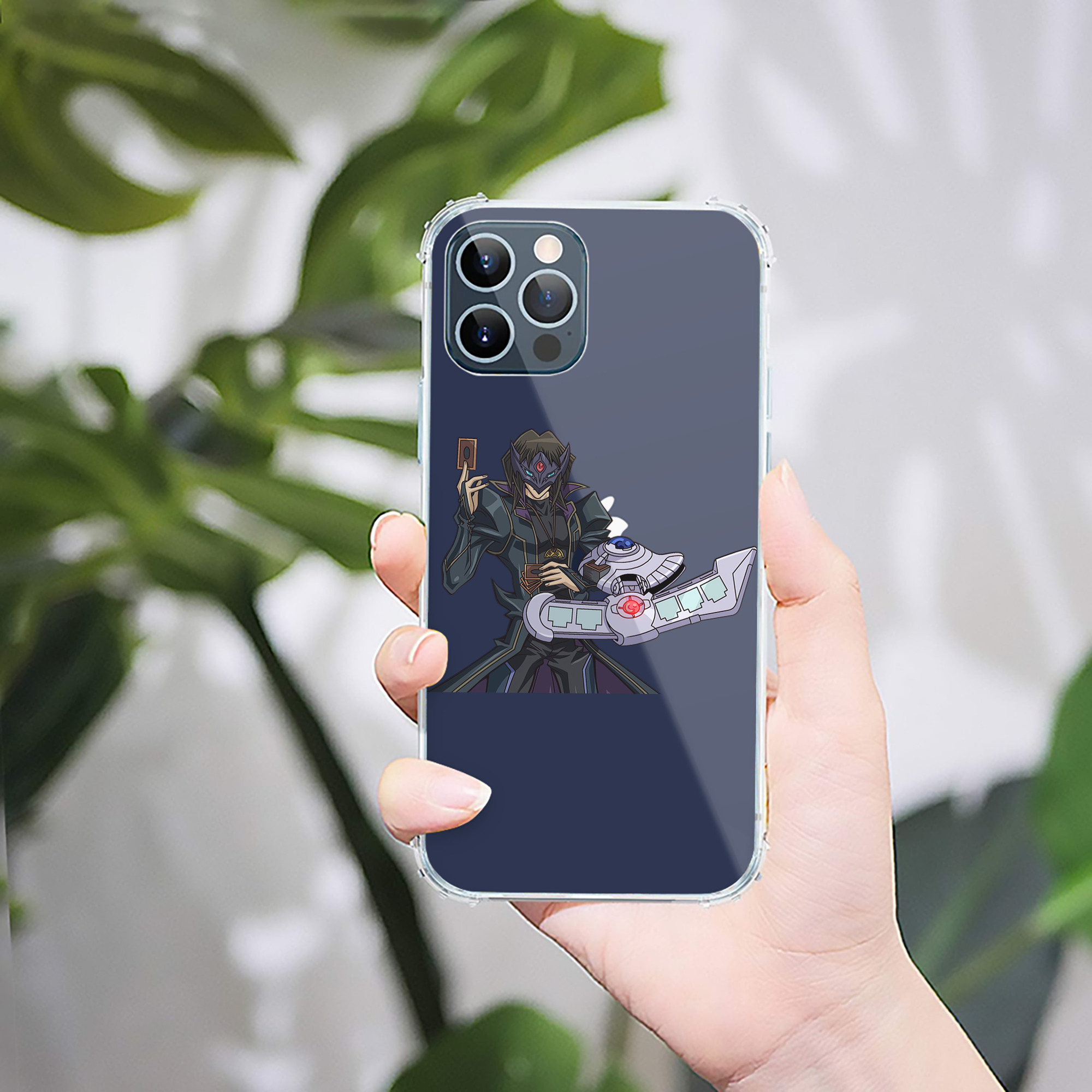 （画像用） 遊☆戯☆王 Yu-Gi-Oh! 【iPhone 12シリーズ対応】透明スマホケース（クリアソフトケース）